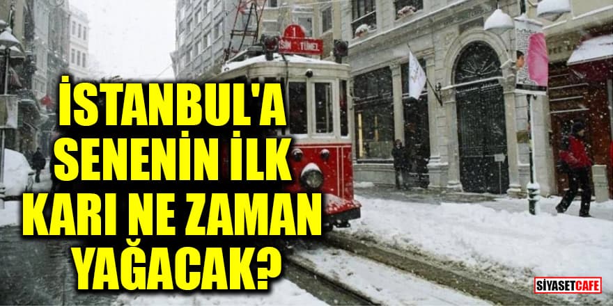 Bünyamin Sürmeli tarih verdi! İstanbul'a senenin ilk karı ne zaman yağacak?