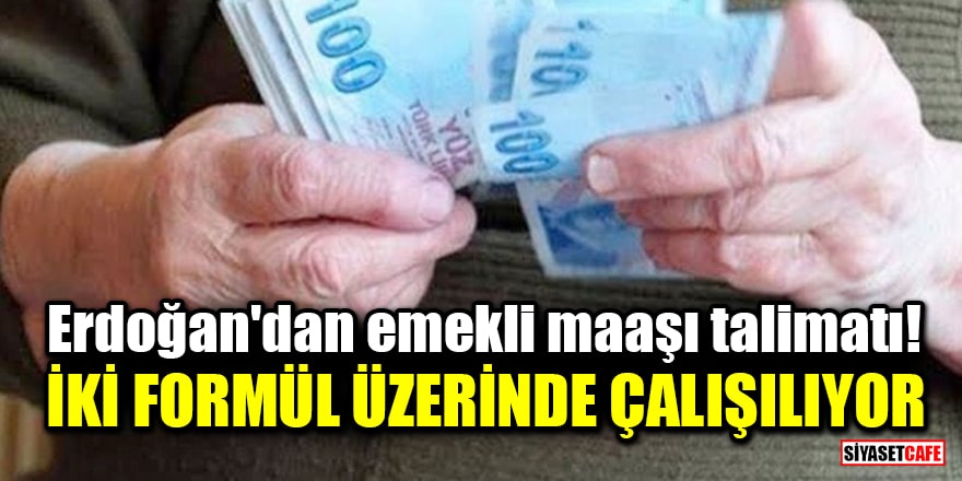 'Erdoğan'dan emekli zammının iyileştirilmesi talimatı' iddiası!