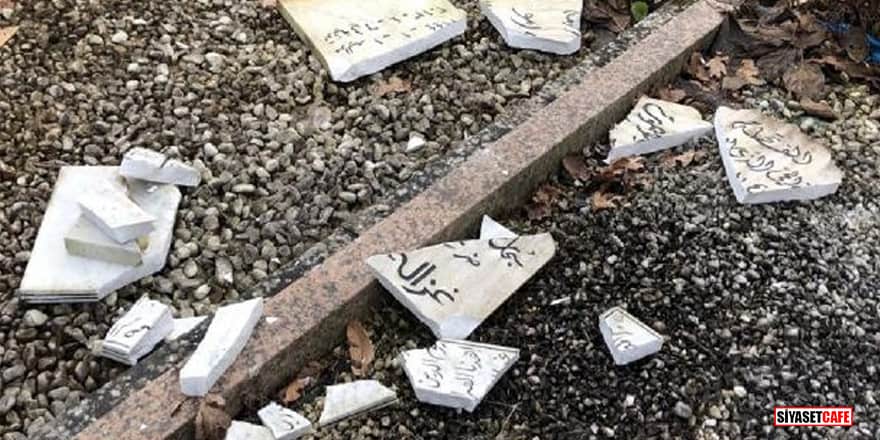 Almanya'da Müslüman mezarlarına çirkin saldırı!