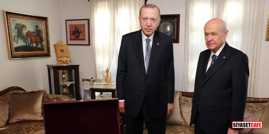 Cumhurbaşkanı Erdoğan’dan Bahçeli’ye gülümseten hediye