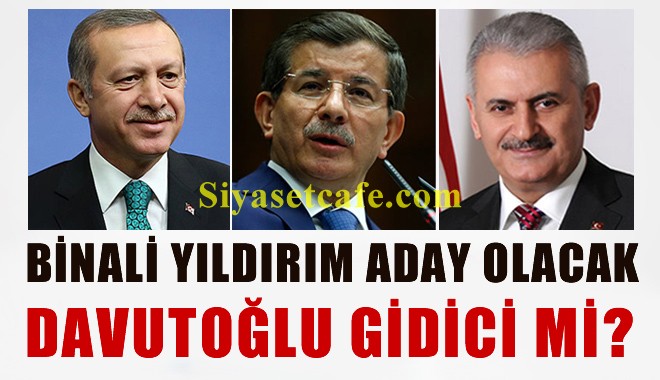 'Binali Yıldırım, AKP Kongresinde Davutoğlu'na Rakip Olacak'