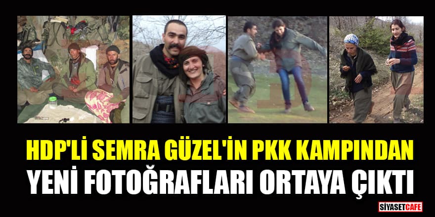 HDP'li Semra Güzel'in PKK kampından yeni fotoğrafları ortaya çıktı!