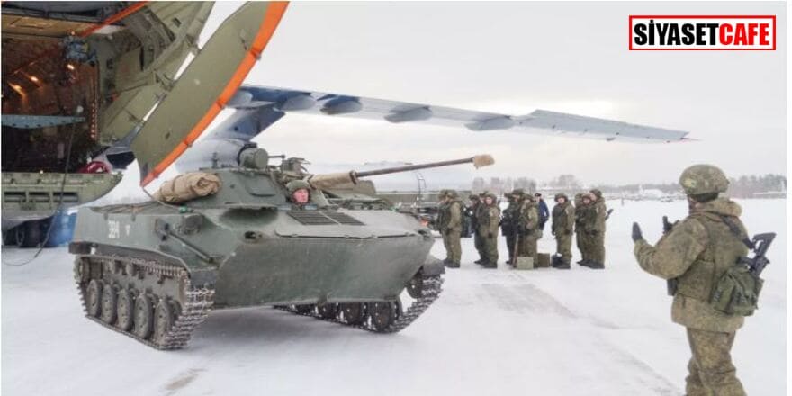 Rus askerleri Kazakistan'dan çekilmeye başladı