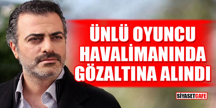 Ünlü oyuncu Sermiyan Midyat havalimanında gözaltına alındı! Sermiyan Midyat kimdir?