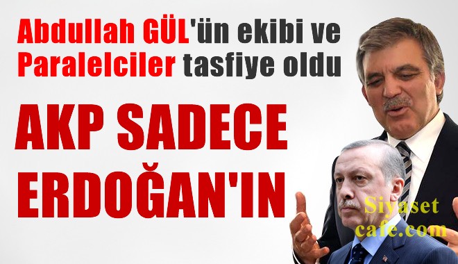 AKP MKYK Aday listesi belli oldu, Gül'ün ekibi tasfiye oldu
