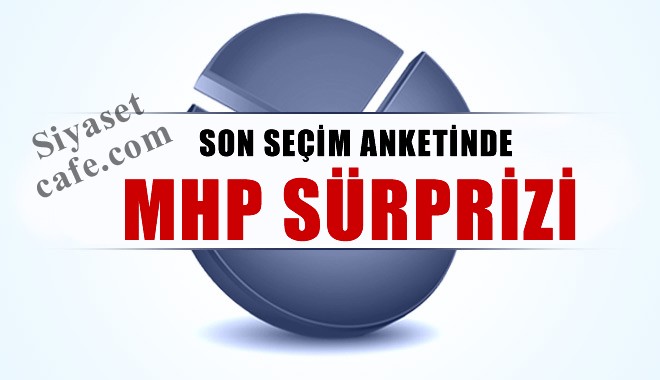 Son Seçim Anketinde MHP sürprizi