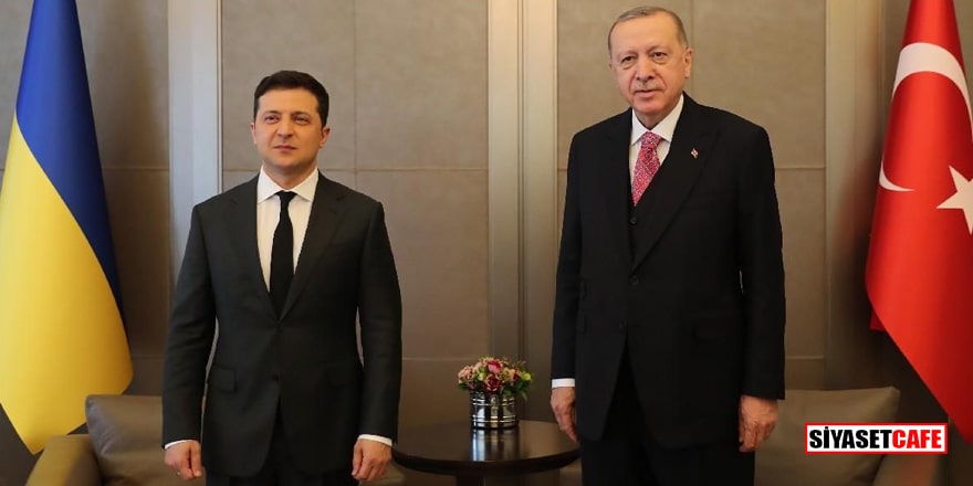 Erdoğan ile Zelenskiy görüştü
