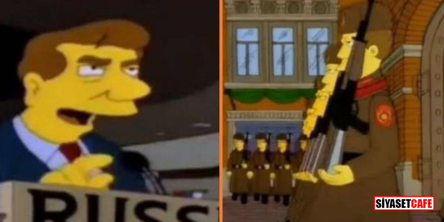 Simpsonlar, Rusya-Ukrayna savaşını da bildiler