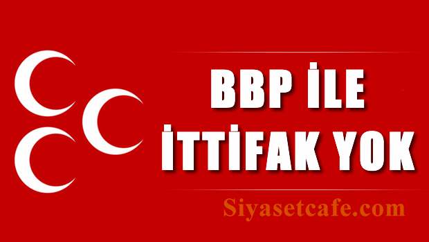MHP'den İttifak açıklaması