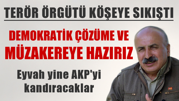 KCK, Demokratik çözüme ve müzakereye hazırız