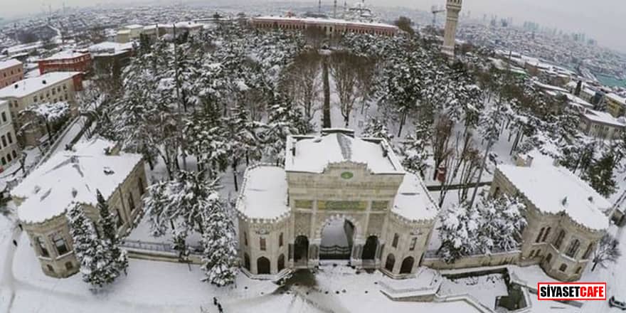 İstanbul'da üniversitelere kar tatili!