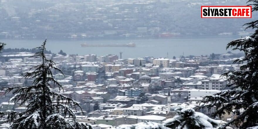 Beklenen haber geldi! İstanbul dahil 33 kent karla kaplanacak