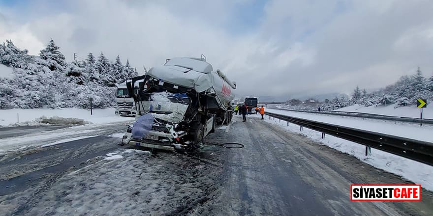 Bolu Dağı’nda zincirleme kaza: 30 araç çarpıştı