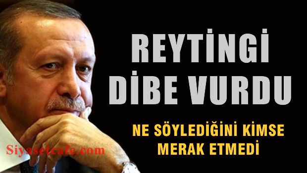 Erdoğan'a Reyting Şoku! Bakın Kaçıncı Oldu?