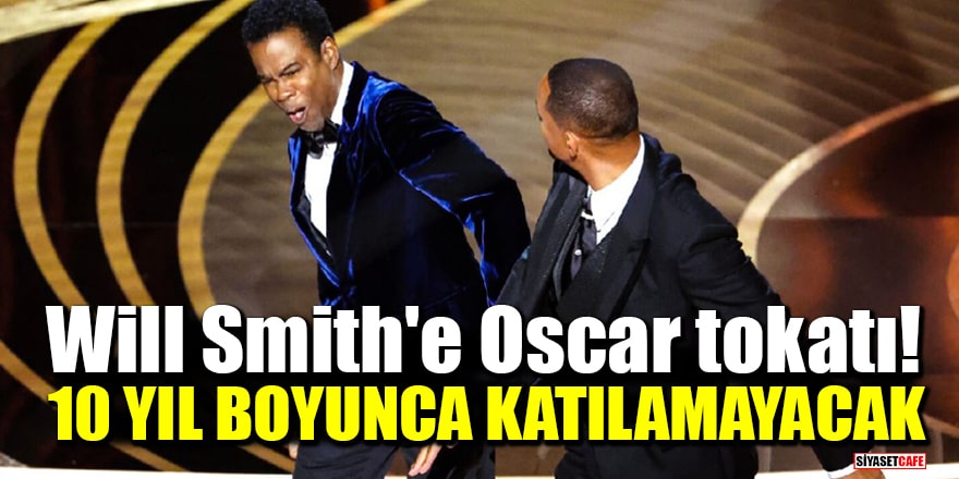 Chris Rock’a tokat atan Will Smith, Oscar'dan 10 yıl boyunca men edildi