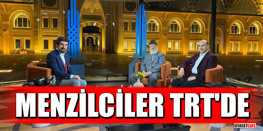 TRT Menzilcilere açıldı! Programda ağırladılar