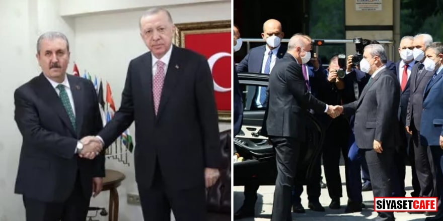 Erdoğan'dan BBP lideri Destici'ye sürpriz ziyaret