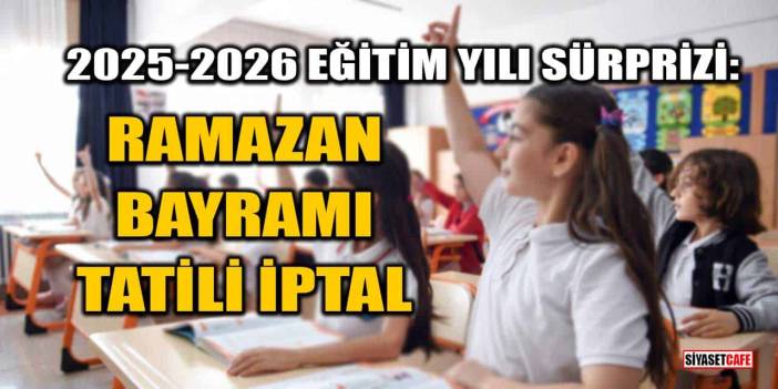 2025-2026 Eğitim Öğretim Yılı Takvimi Belli Oldu: Okullar Ne Zaman Açılacak, Tatiller Ne Zaman?