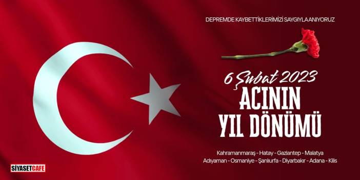 6 Şubat Depreminin Üçüncü Yıl Dönümü: Asrın Felaketinde Kaybedilenler Anıldı