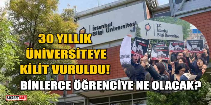 istanbul Bilgi Üniversitesi'ne Kilit Vuruldu: Binlerce Öğrenciye Ne Olacak?