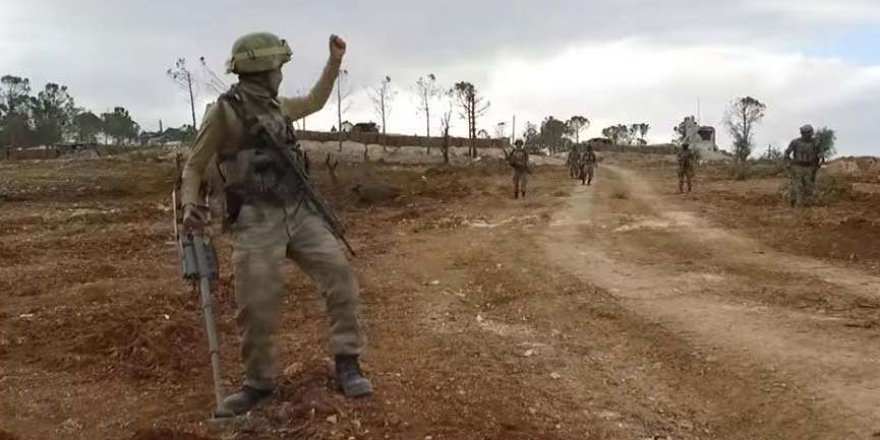 Afrin'de mayına basan vatandaşı Mehmetçik böyle kurtardı