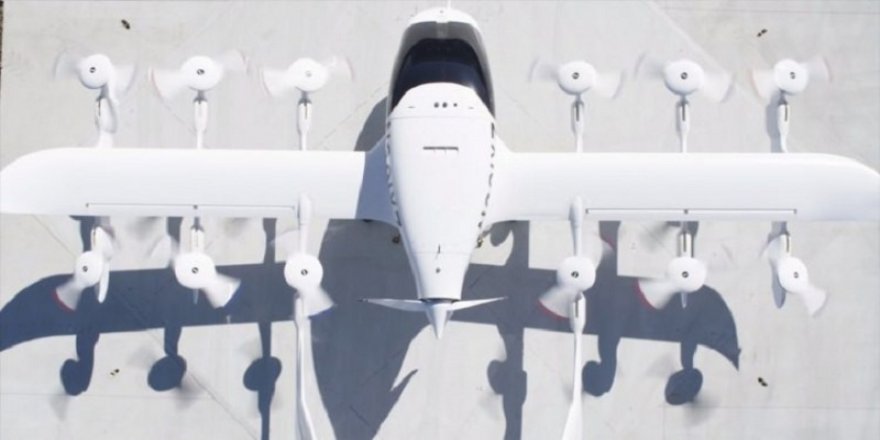 Google’ın kurucusu uçan taksiyi tanıttı