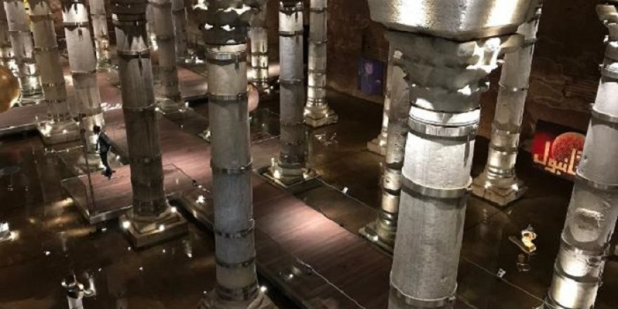 1600 yıllık Şerefiye Sarnıcı adeta büyüledi