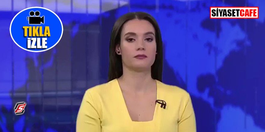 Rus spikerin canlı yayında zor anları