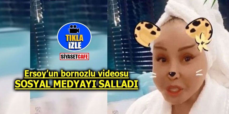 Bülent Ersoy’un bornozlu videosu sosyal medyayı salladı