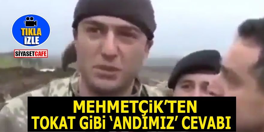 Mehmetçik'ten tokat gibi ‘Andımız' cevabı!