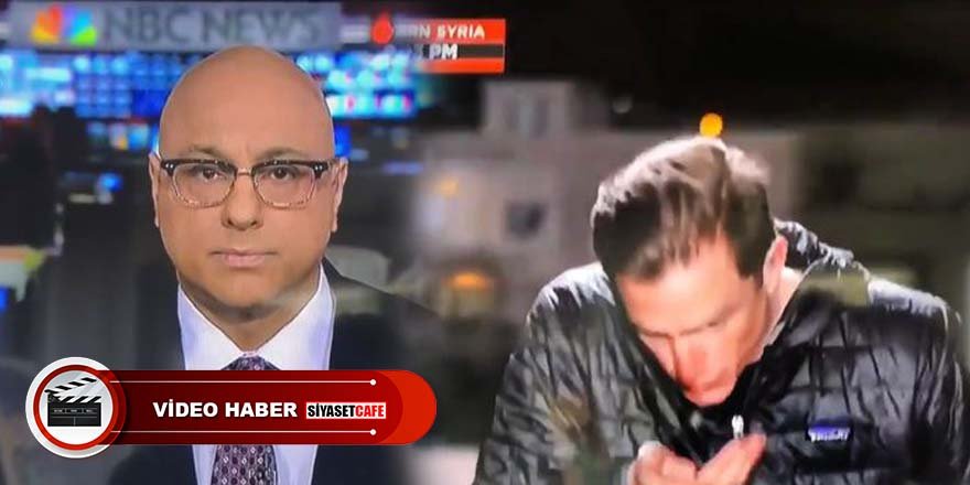 MSNBC kanalı muhabiri fena yakalandı!