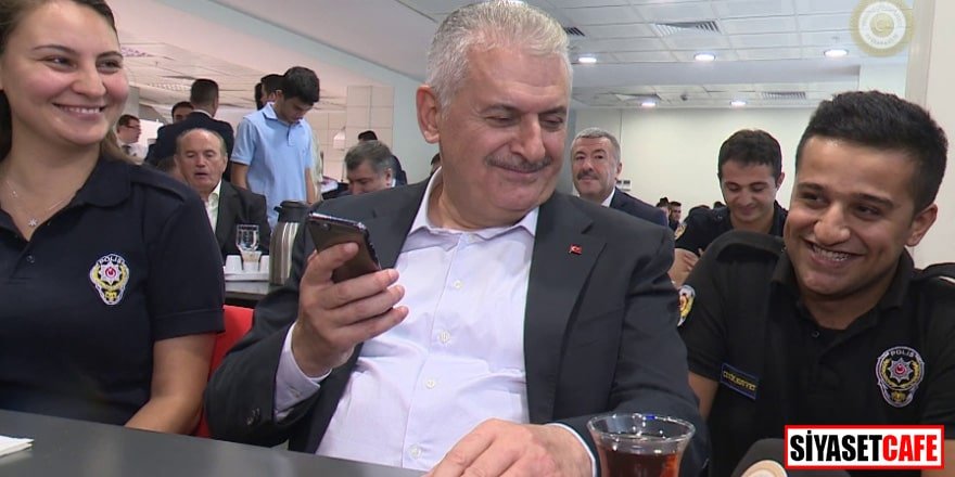 Binali yıldırım polis memuruna kız istiyor