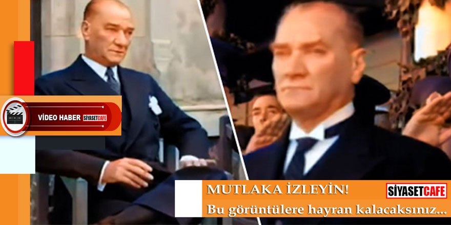“Yapay Zeka ile Renklendirilmiş Atatürk Videosu” izlenme rekoru kırıyor