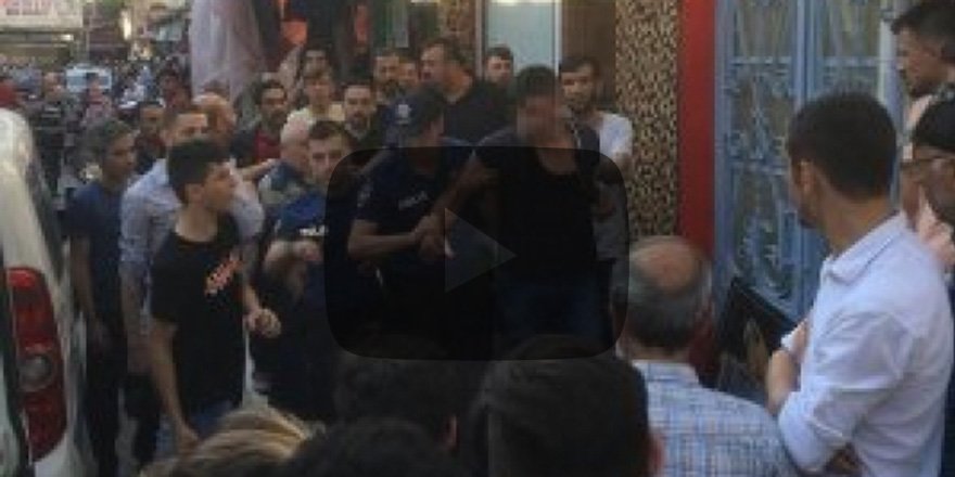 Genç kızı taciz eden Suriyeliye meydan dayağı 