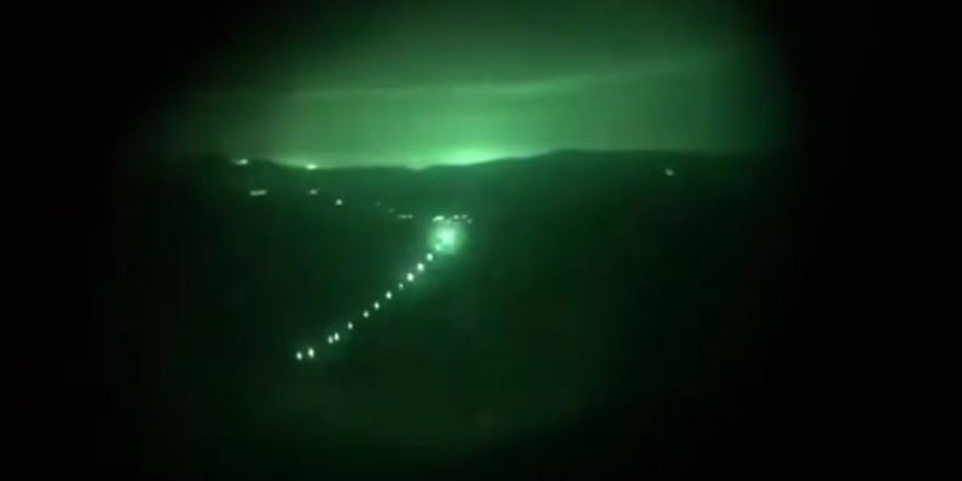 PKK'lı teröristlerin mağarası imha edildi