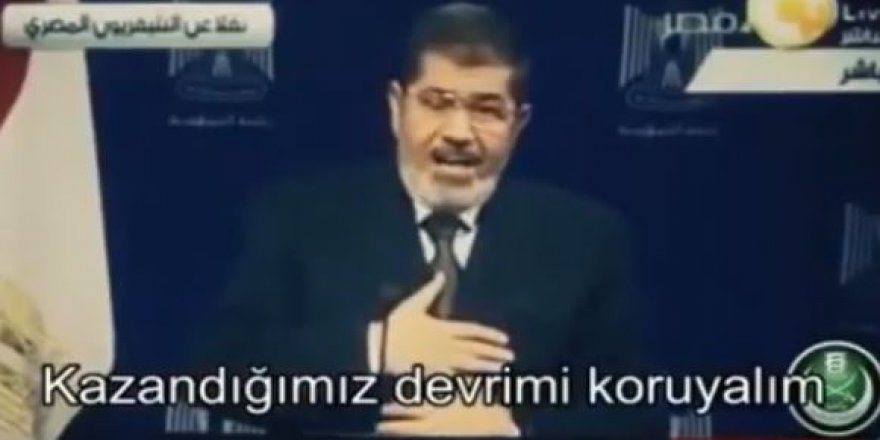 Muhammed Mursi'nin darbeden önceki son konuşması