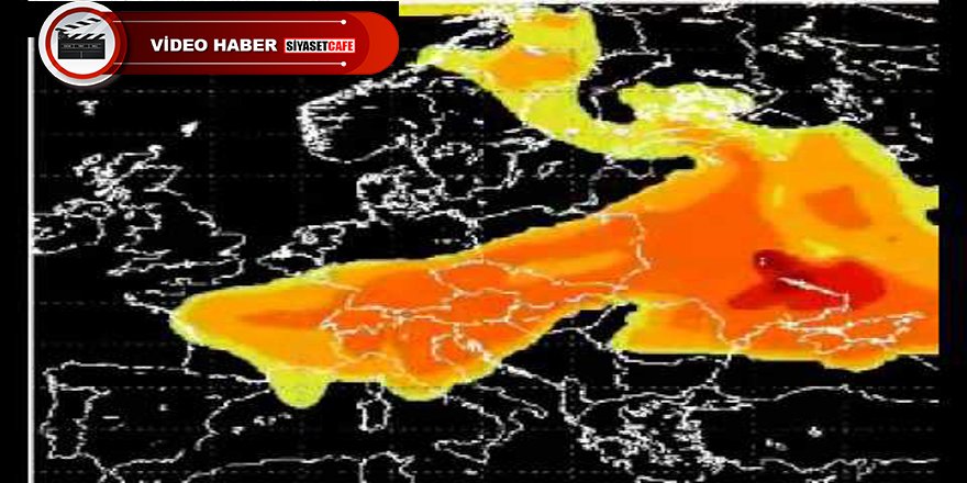 Çernobil faciasının ilk iki haftalık etki haritası