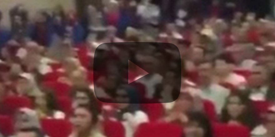 Bu rezaleti de Türkiye gördü Üniversitede İstiklal Marşı'nı yasakladılar