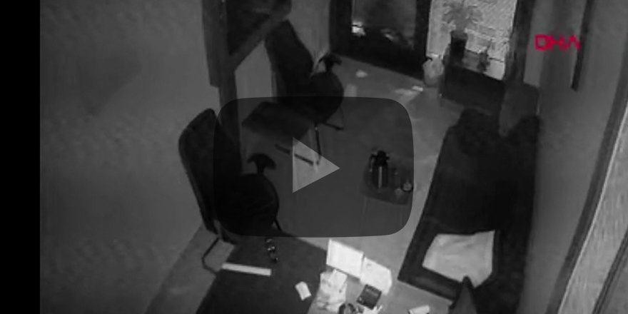 Hırsızlar, vatandaşları döner bıçağıyla kovaladı! O anlar kameraya böyle yansıdı