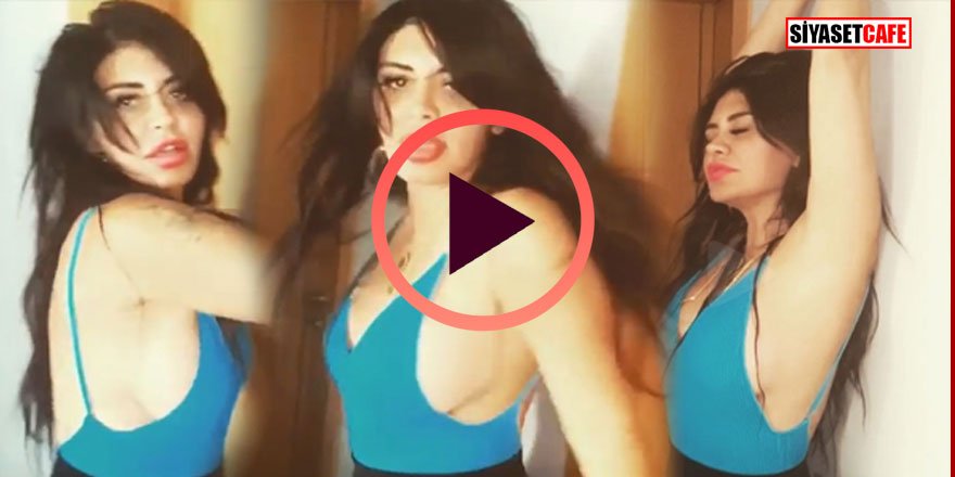 Sivaslı Ebru Hadise'ye dansıyla meydan okudu!