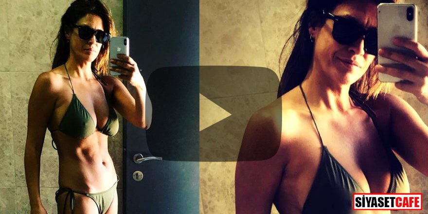 Bikinili pozunu paylaşan Tuğba Ekinci eleştirildi