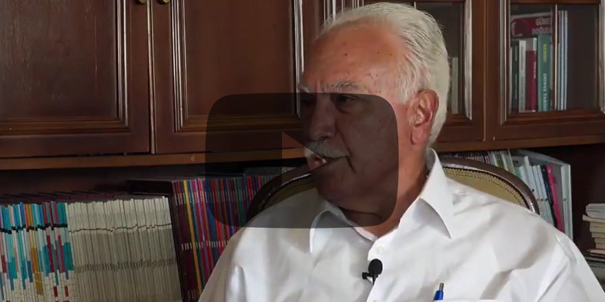 Doğu Perinçek: 'Amerika benim genel başkanlığı bırakmamı istiyor'