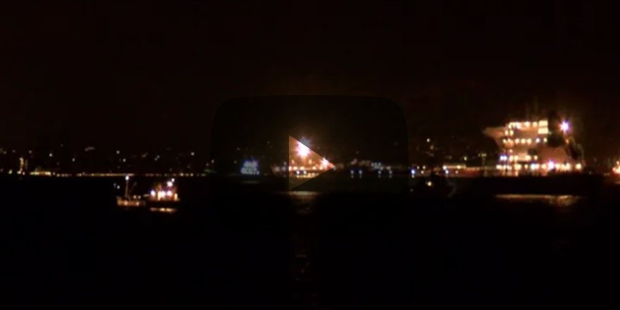 Zeytinburnu açıklarında iki tanker çarpıştı
