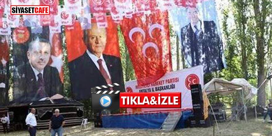 MHP Antalya bayramlaşma töreni