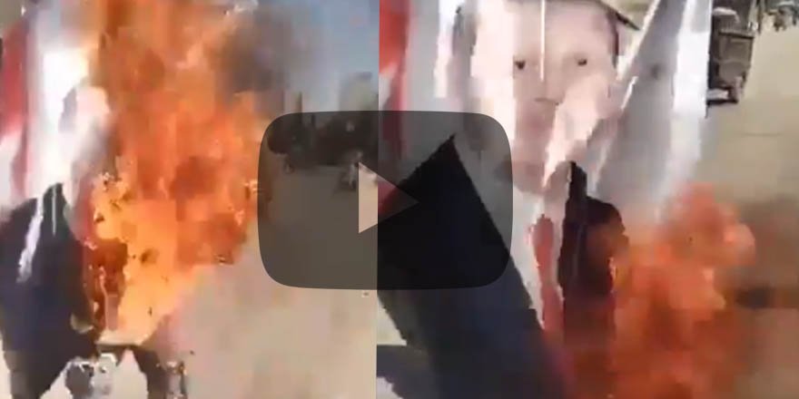 Sınırda Suriyeli şoku! Erdoğan'ın posterini yakarak geliyorlar