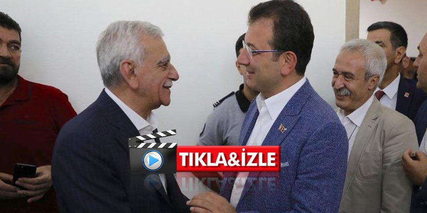 İmamoğlu tarafını seçti: Ahmet Türk ve Mızraklı'ya açık destek