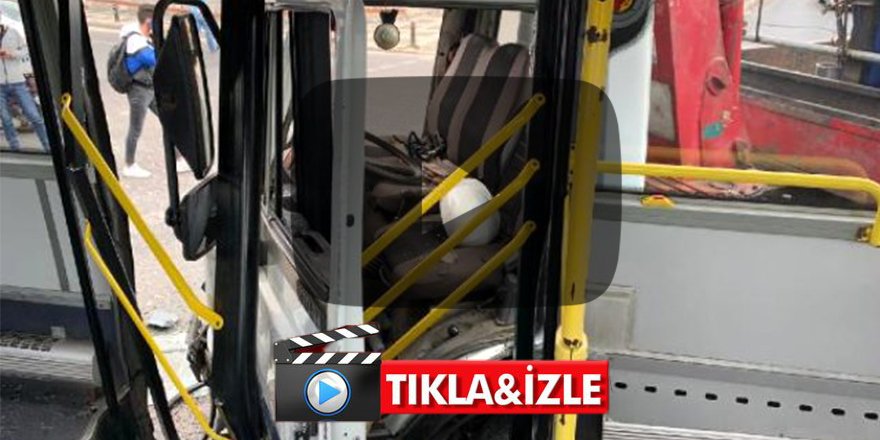 Ümraniye'de kamyon ile halk otobüsü çarpıştı: 9 yaralı
