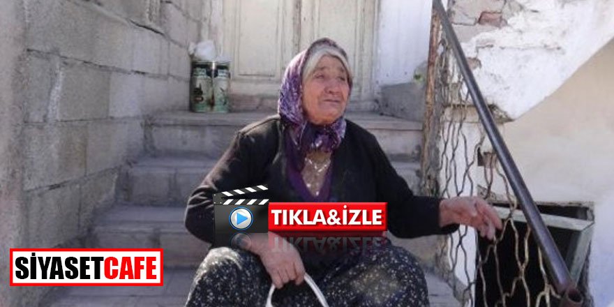 Güçleri fakire yetiyor; Yaşlı kadının meyvelerini alıp ağlattılar