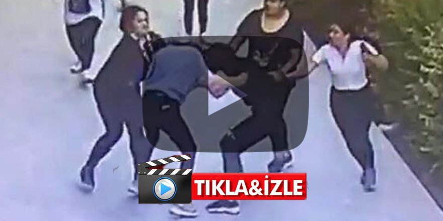 İzmir'de korkunç görüntü! Tartıştığı 4 kız tarafından tekme tokat dövüldü