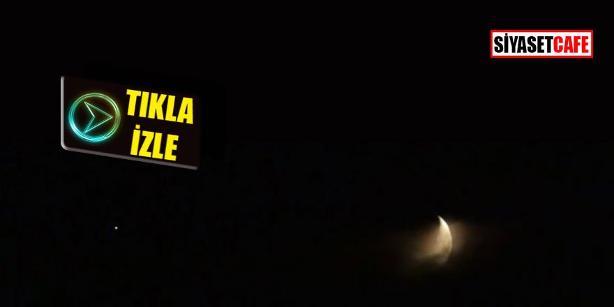 Gökyüzünde muhteşem görüntü